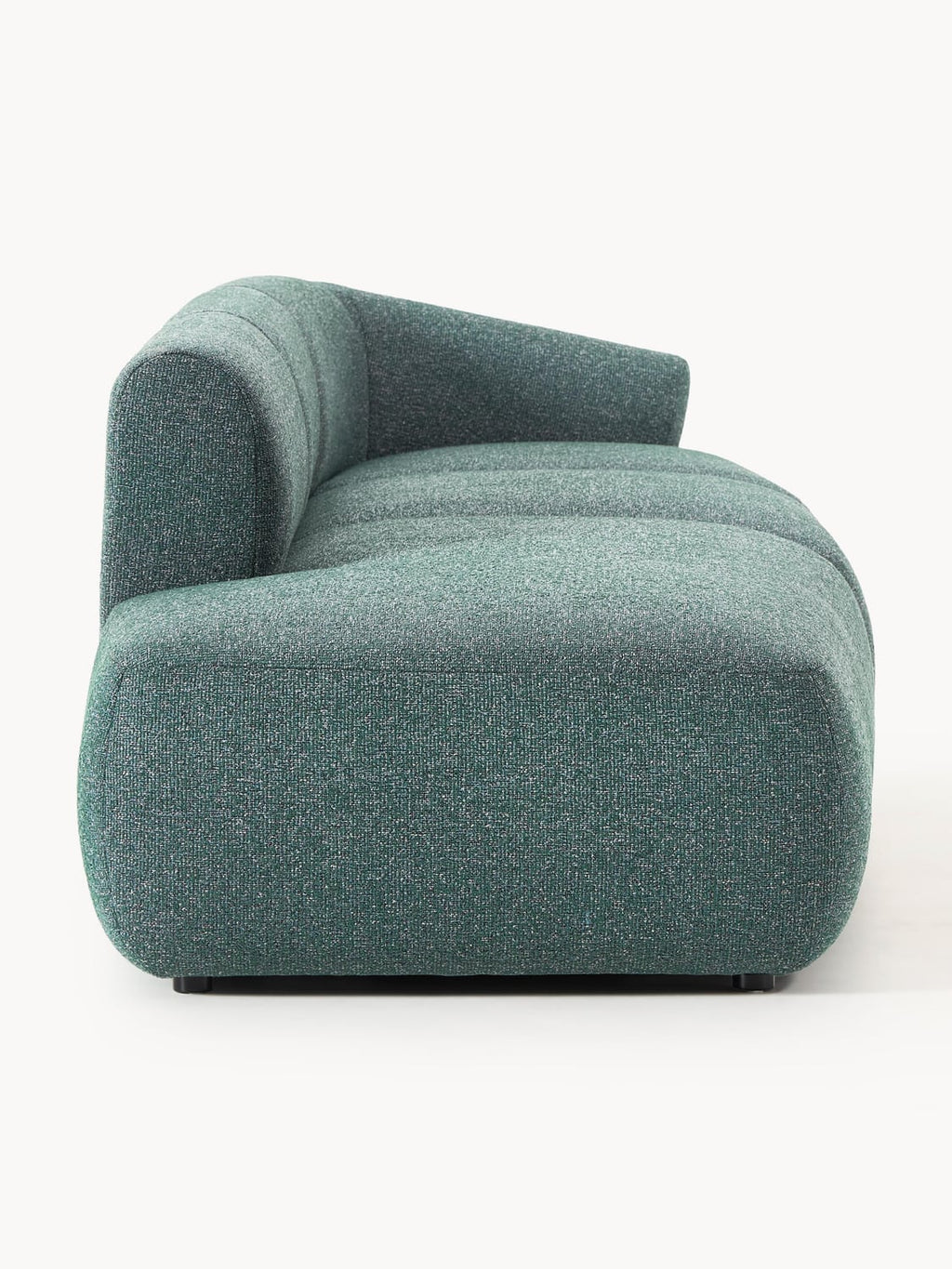Sofia Modular Bouclé-Chaise (2-seater) — Teal