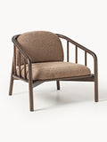 Balin Lounge Chair in Ash with Teddy Upholstery — Taupe