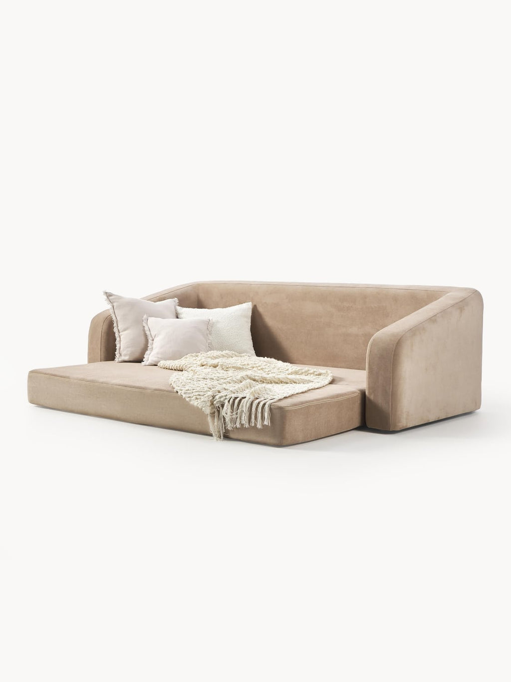 Eliot Sofa Bed (3-seater) — Sand