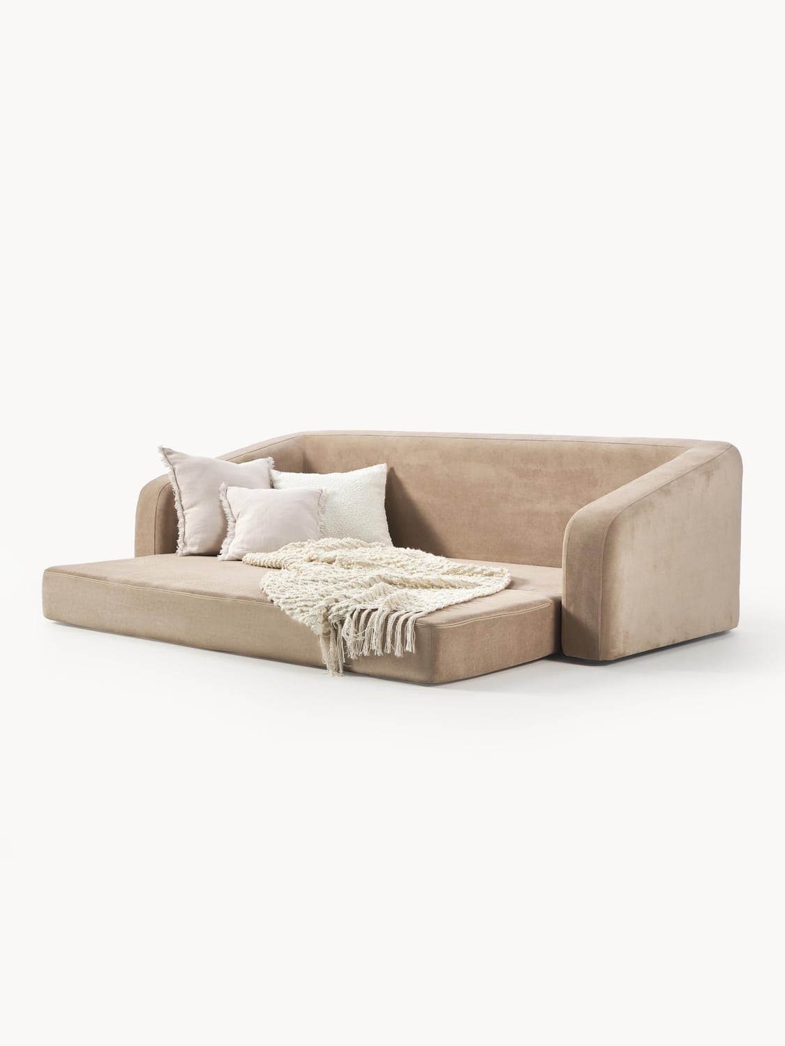 Eliot Sofa Bed (3-seater) — Sand