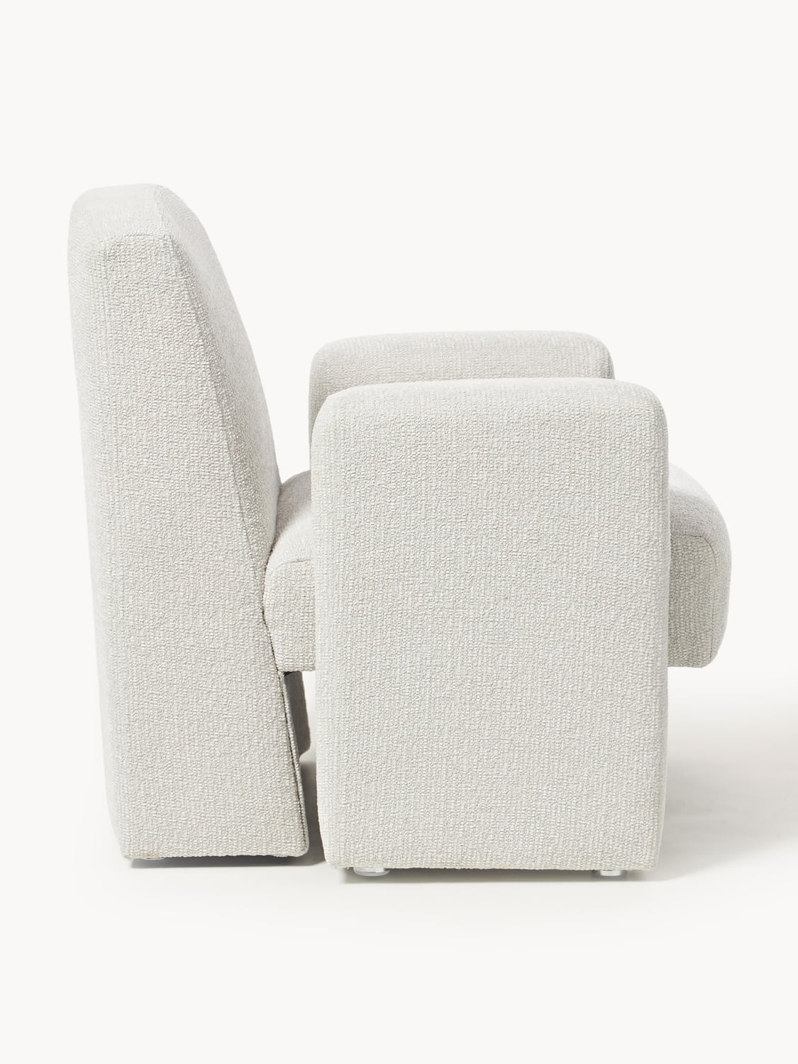 Aven Bouclé Lounge Chair — Oatmeal