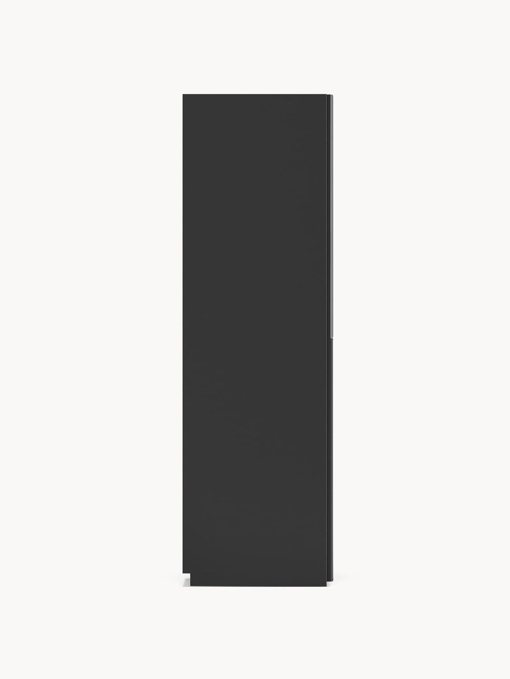Leon Modular Hinged-Door Wardrobe, 150 cm Width, in various sizes — Charcoal