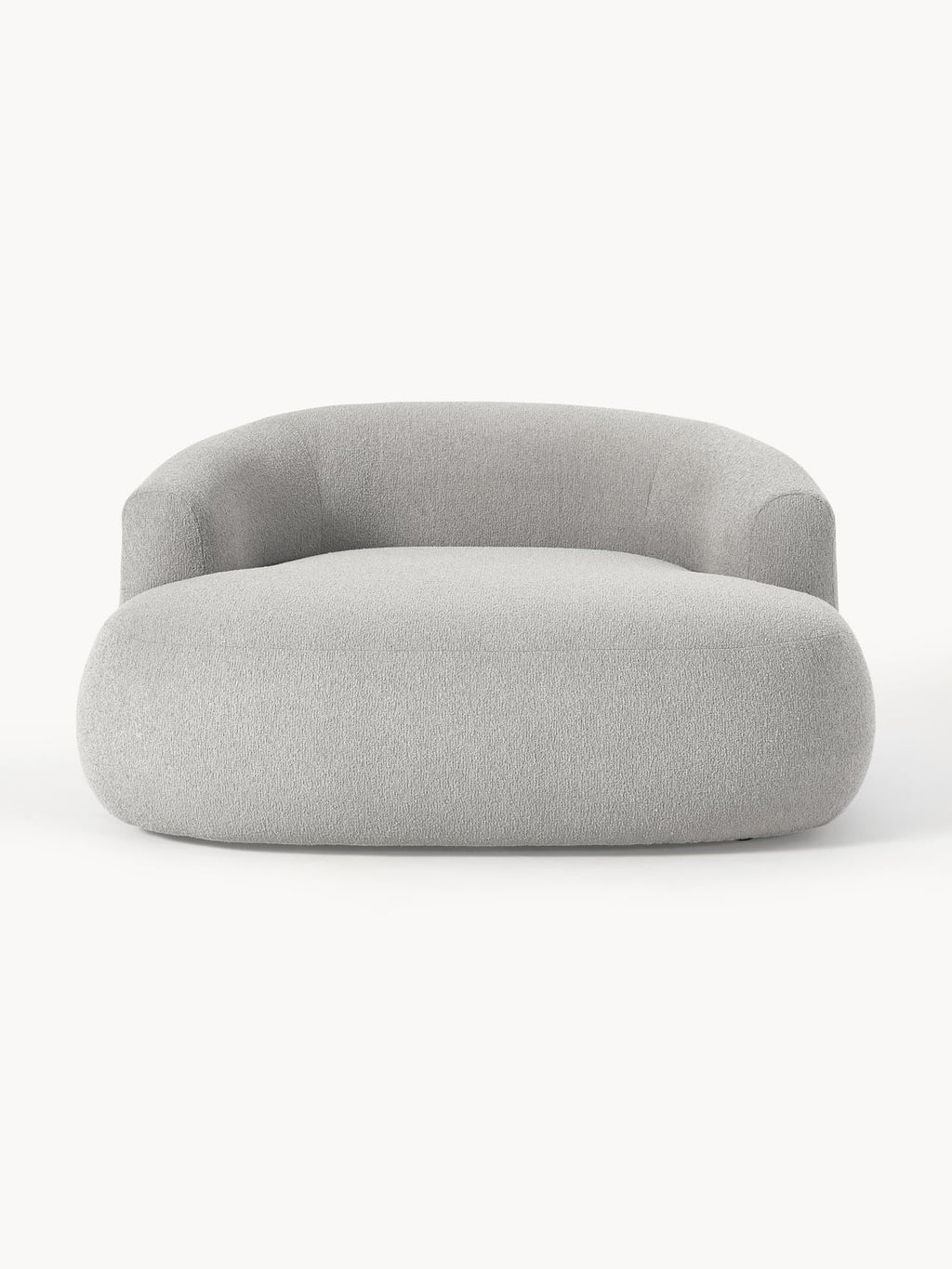 Sofia Bouclé-XL-Lounge Chair — Lilac