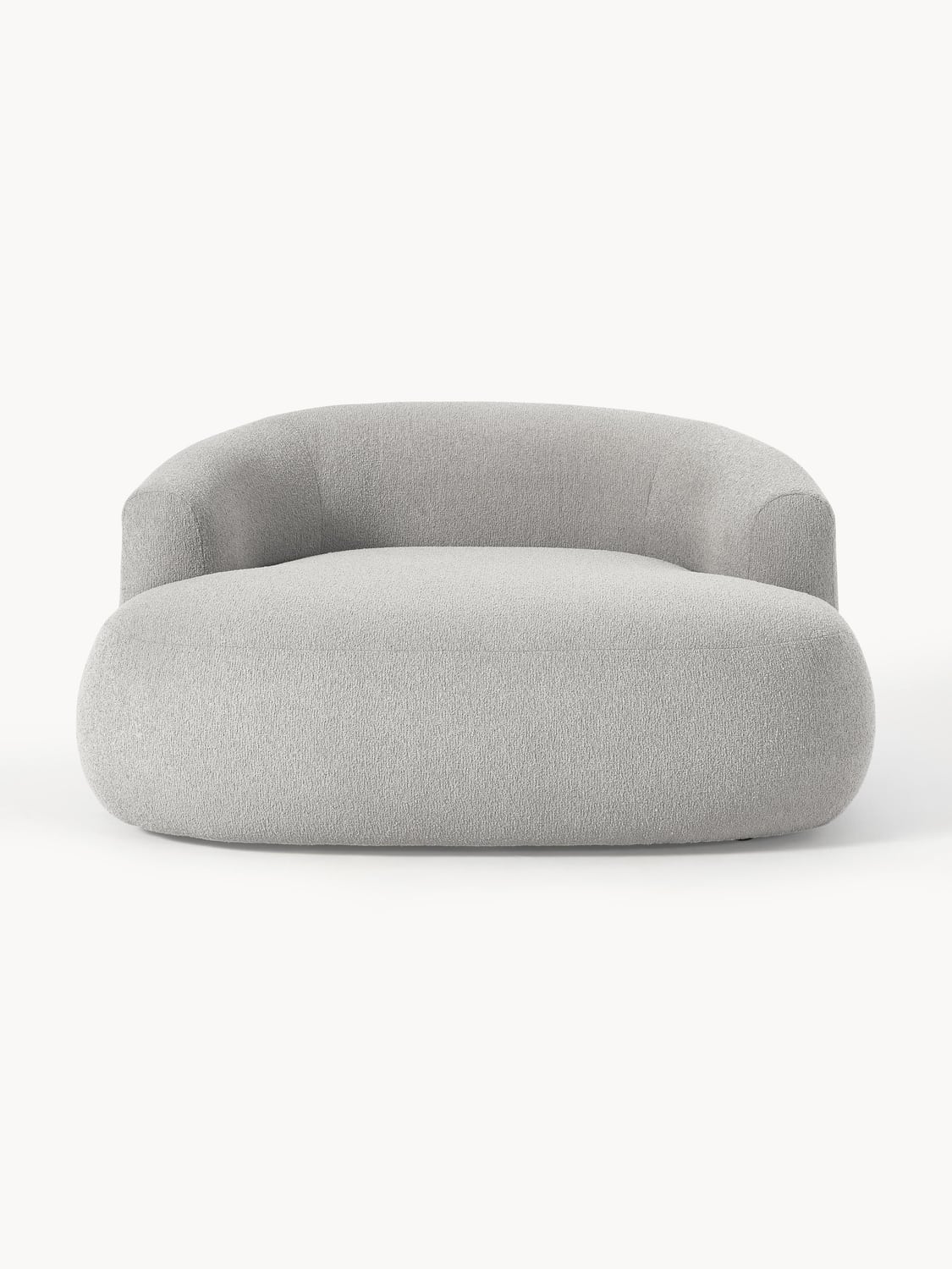 Sofia Bouclé-XL-Lounge Chair — Lilac