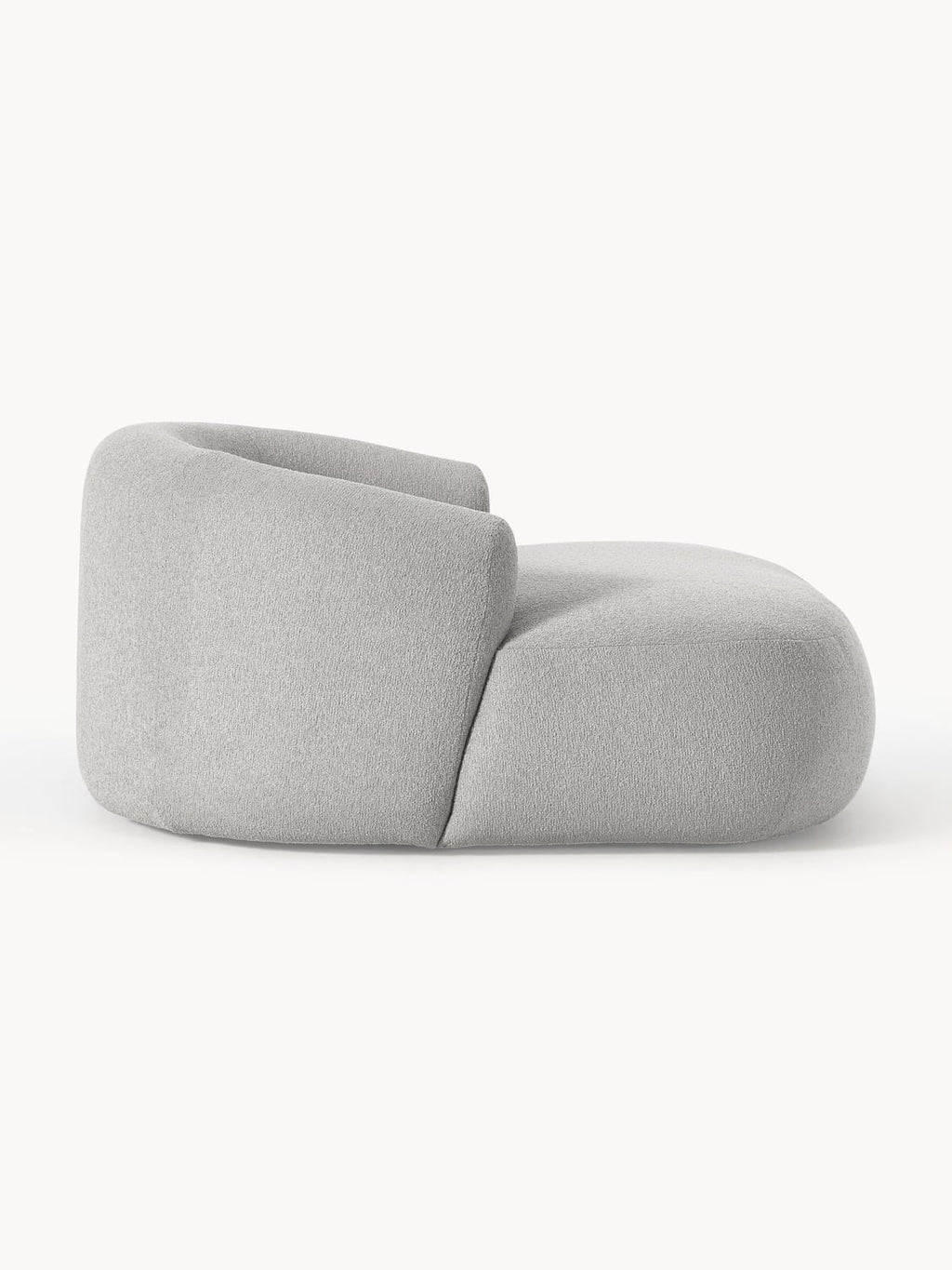 Sofia Bouclé-XL-Lounge Chair — Lilac