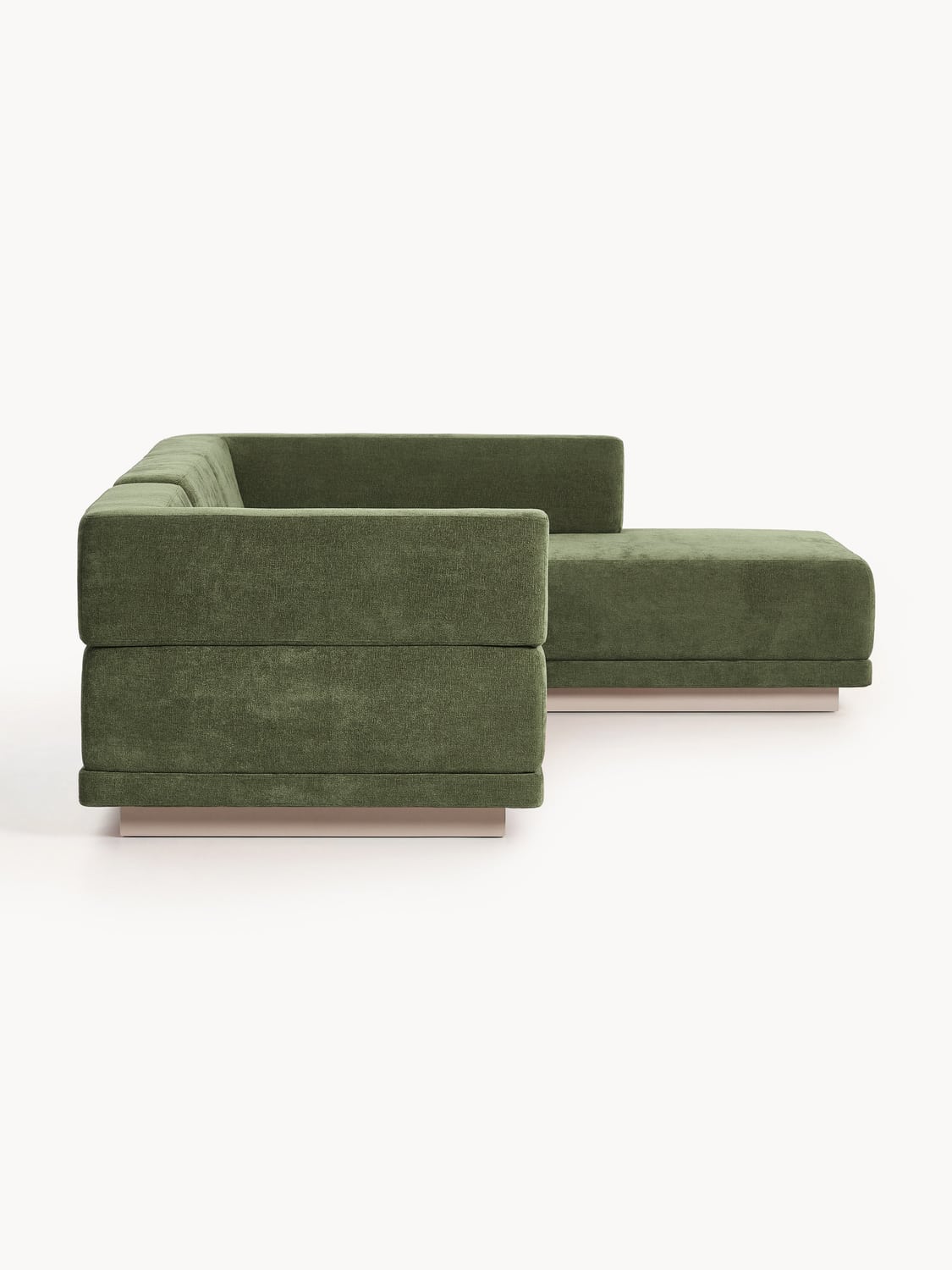 Colin Modular Corner Sofa (4-seater) — Olive