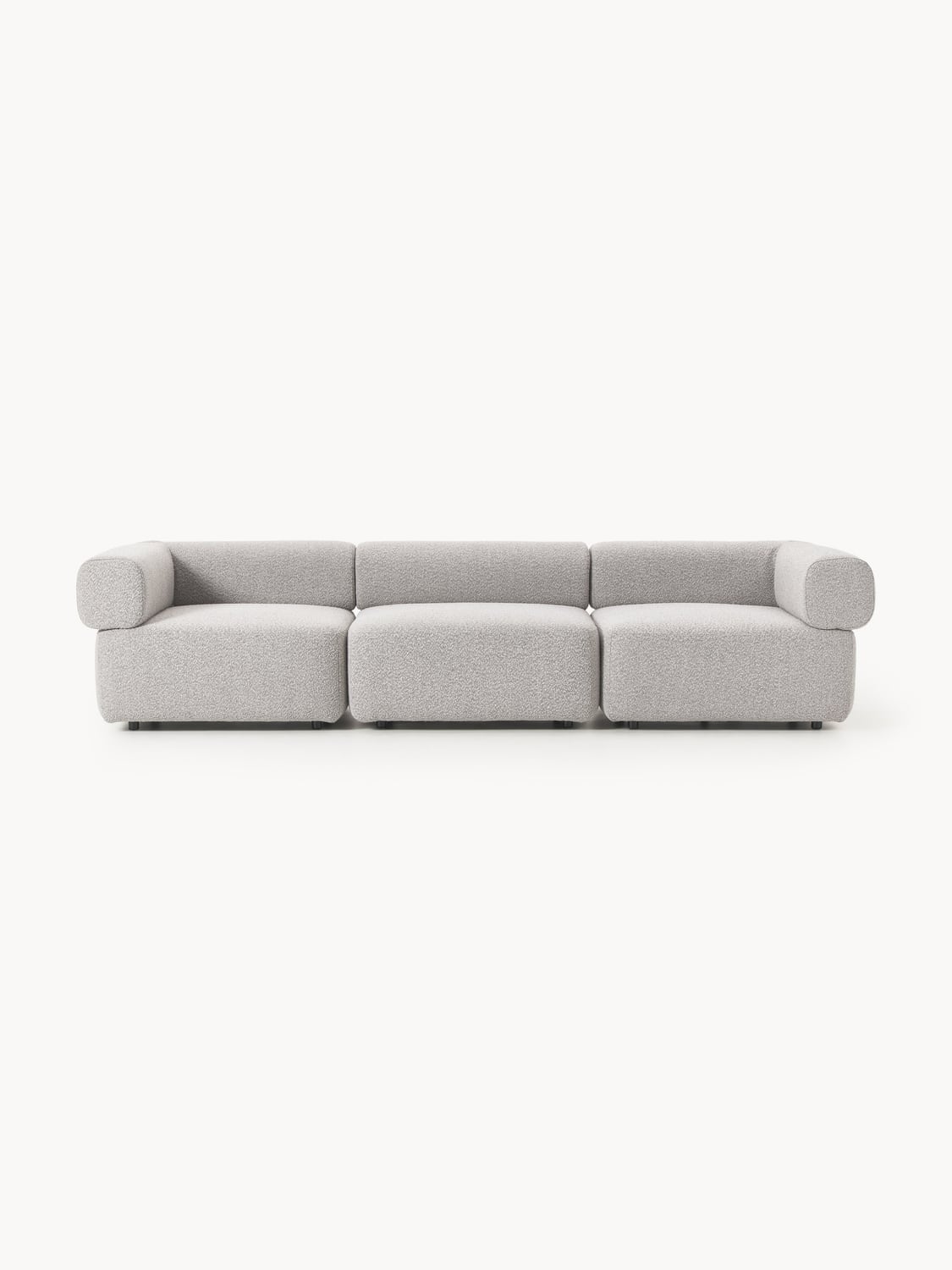 Anton Modular Bouclé Sofa (4-seater) — Oatmeal