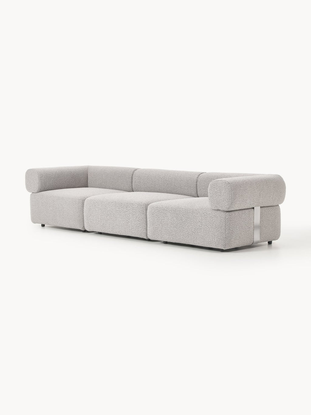 Anton Modular Bouclé Sofa (4-seater) — Oatmeal