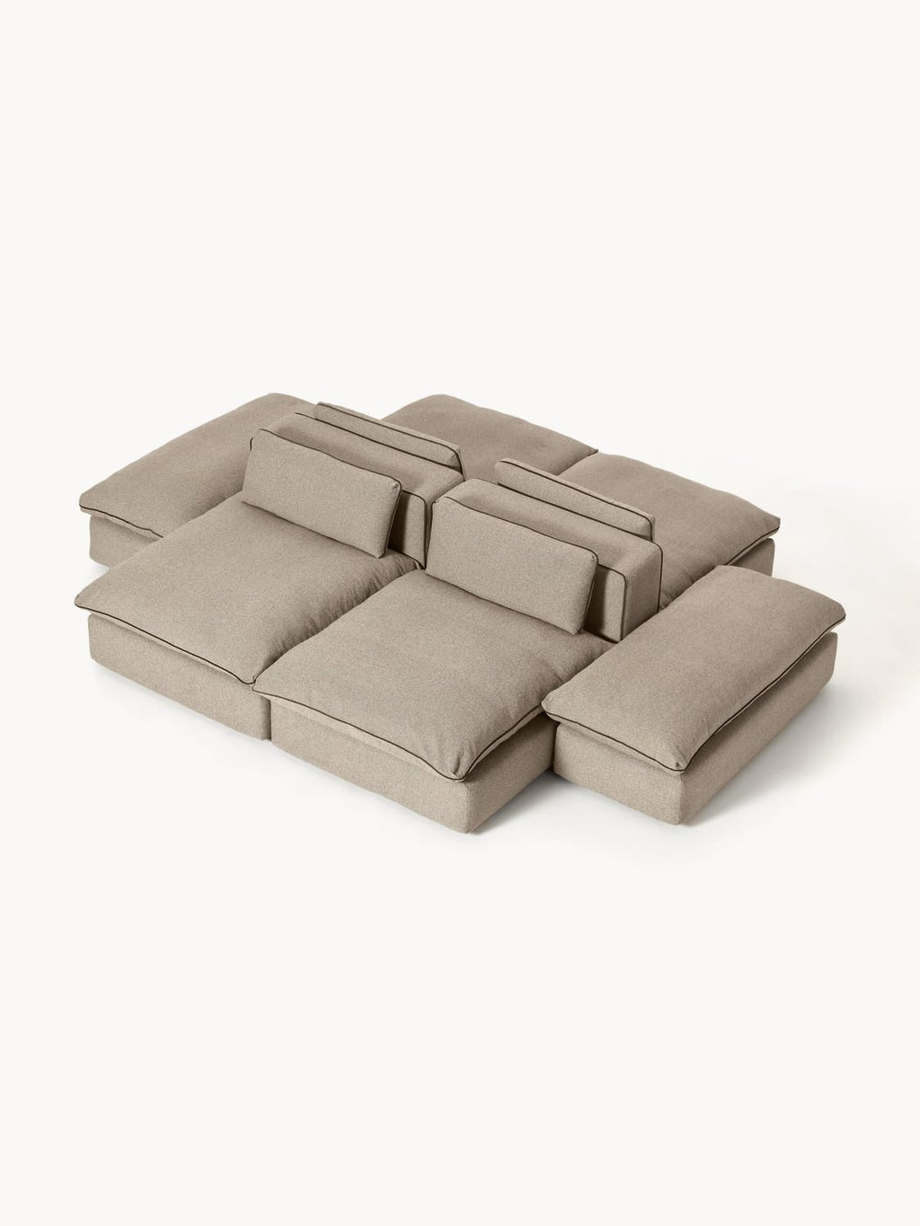 Felix Modular XL Sofa — Greige