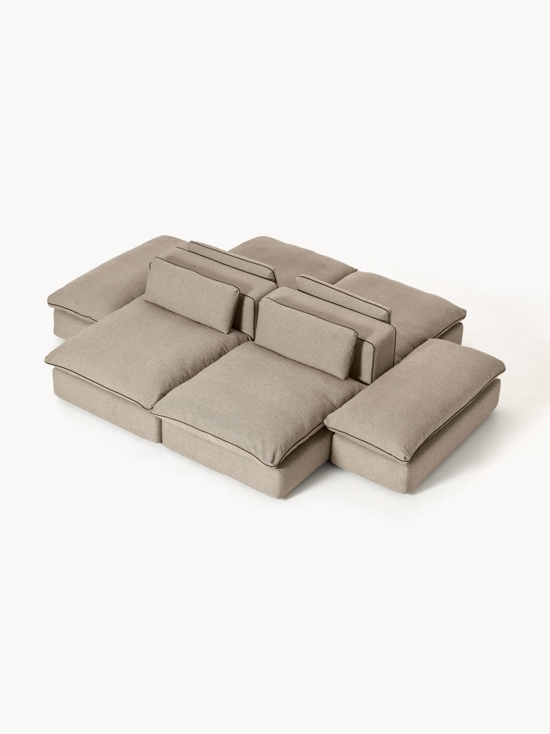 Felix Modular XL Sofa — Greige