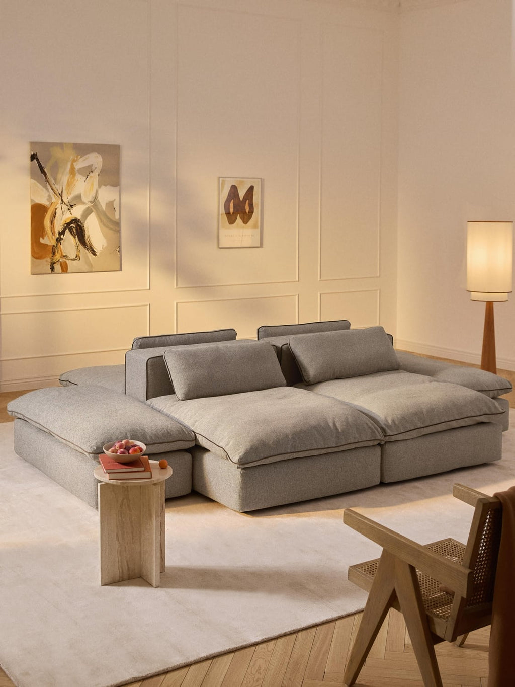 Felix Modular XL Sofa — Greige