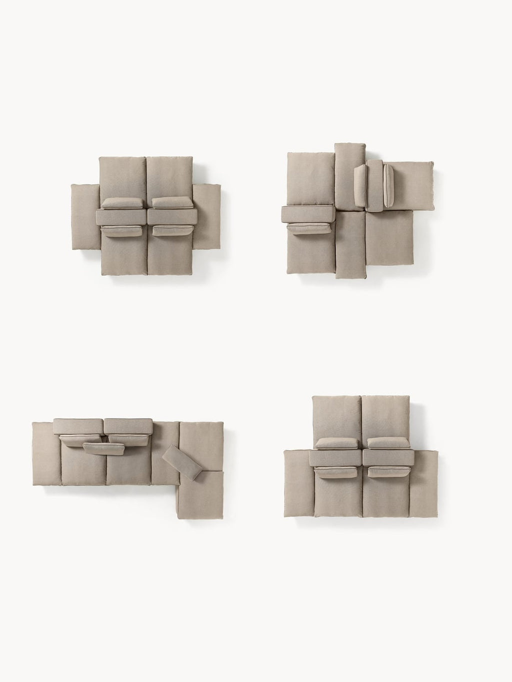Felix Modular XL Sofa — Greige