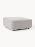 Anton Bouclé Sofa Ottoman — Oatmeal