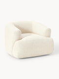 Sofia Bouclé Armchair — Off-White
