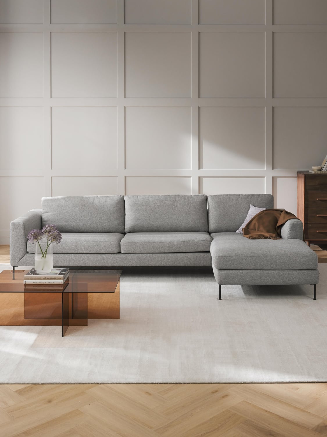 Cucita Corner Sofa (4-seater) — Sage