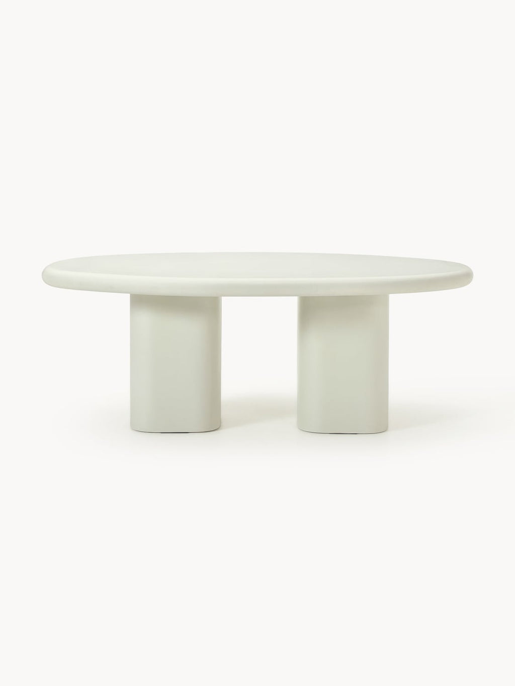 Anaya Indoor & Outdoor Dining Table, in various sizes — Light Grey