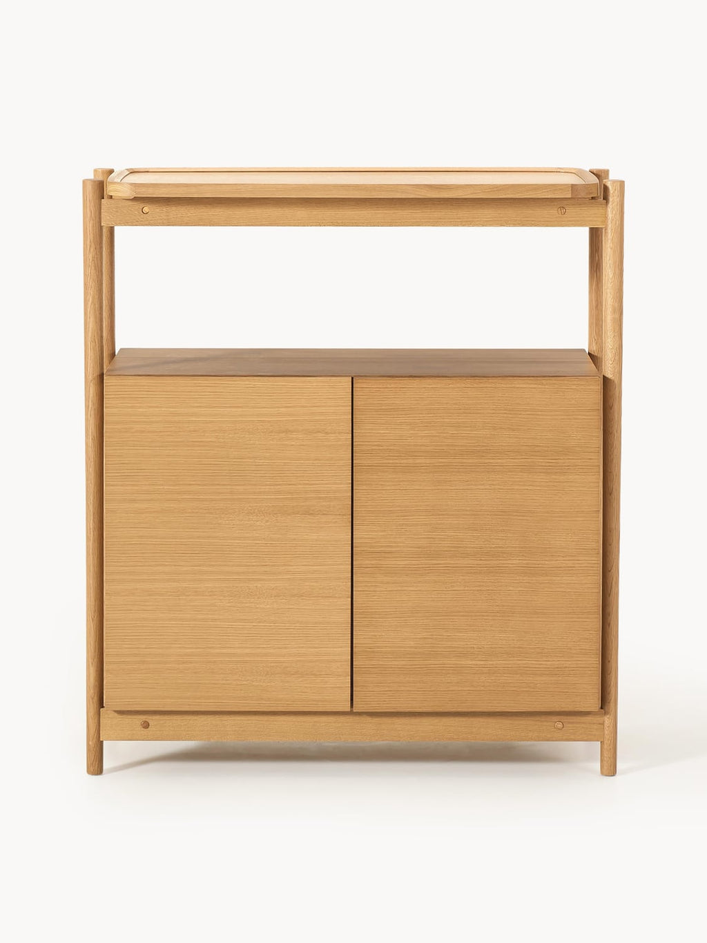 Libby Wood-Highboard — Yellow
