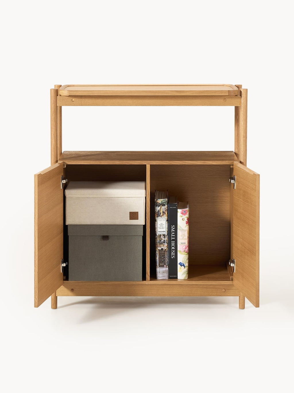 Libby Wood-Highboard — Yellow