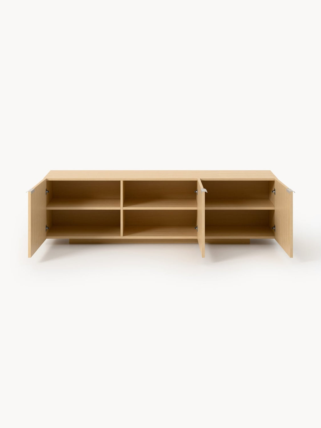 Sato Wood-Lowboard — Warm Grey