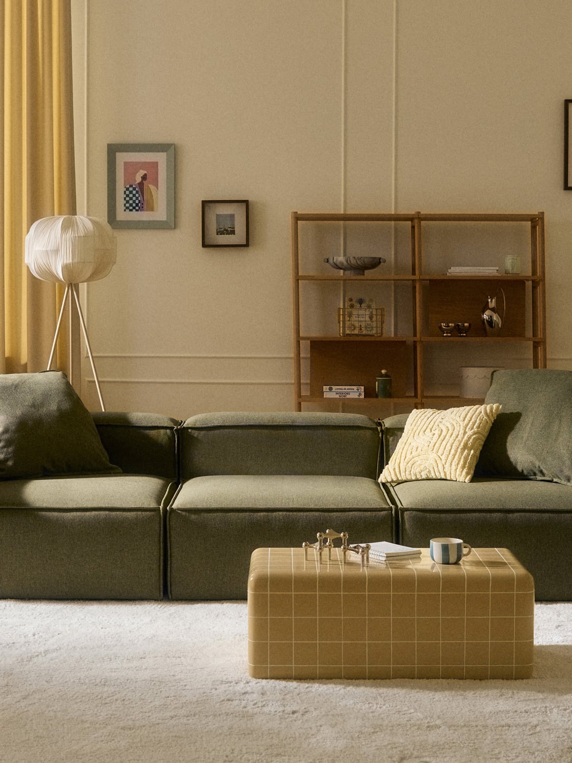 Lennon Middle Module — Olive
