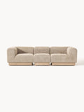 Natalie Modular Sofa (3-seater) in Teddy Bouclé — Sand