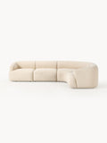 Sofia Modular Bouclé Corner Sofa (4-seater) — Blush
