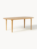 Archie Oval Dining Table in Oak, 200 x 100 cm — Beige
