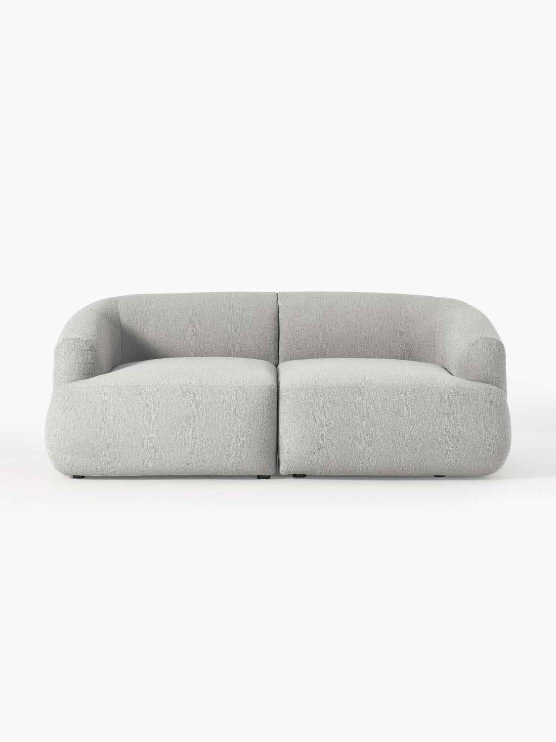 Sofia Modular Bouclé Sofa (2-seater) — Sand Beige