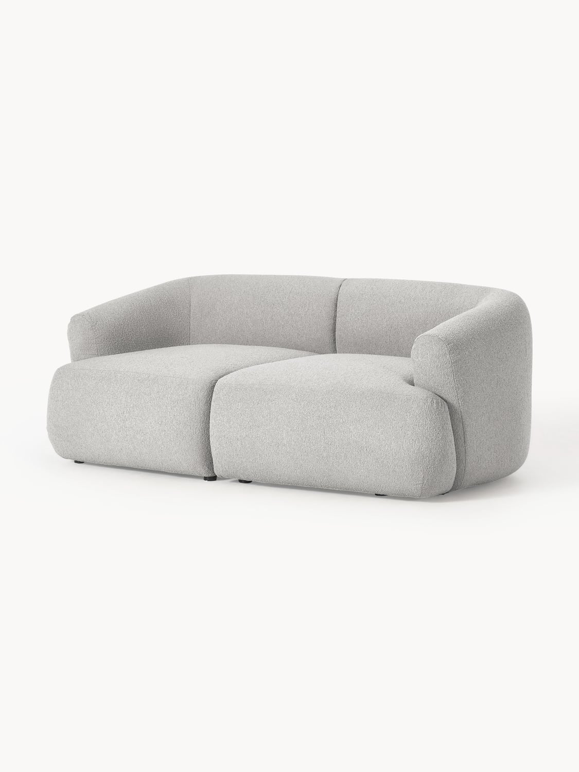 Sofia Modular Bouclé Sofa (2-seater) — Sand Beige