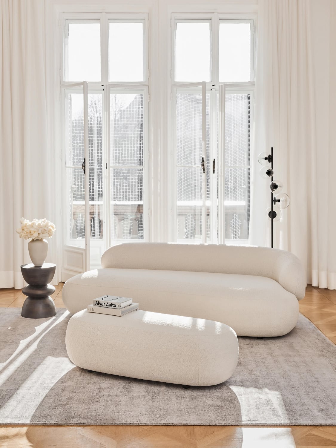 Alba Teddy-Sofa (3-seater)