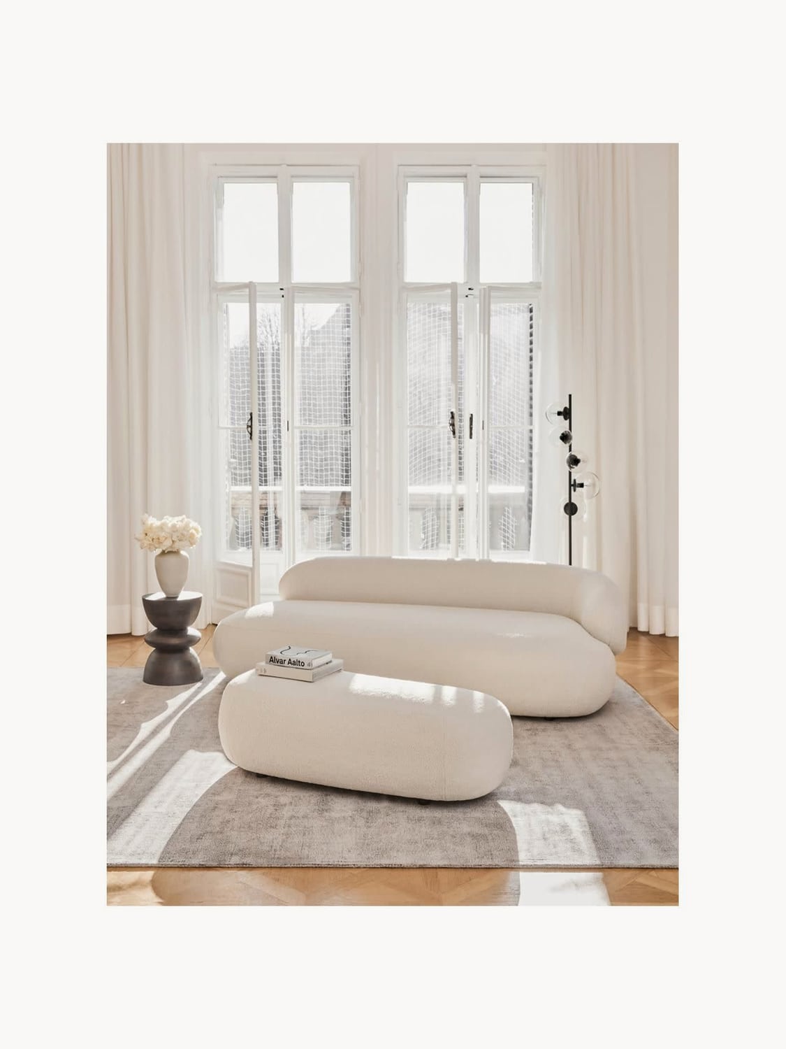 Alba Teddy-Sofa (3-seater)