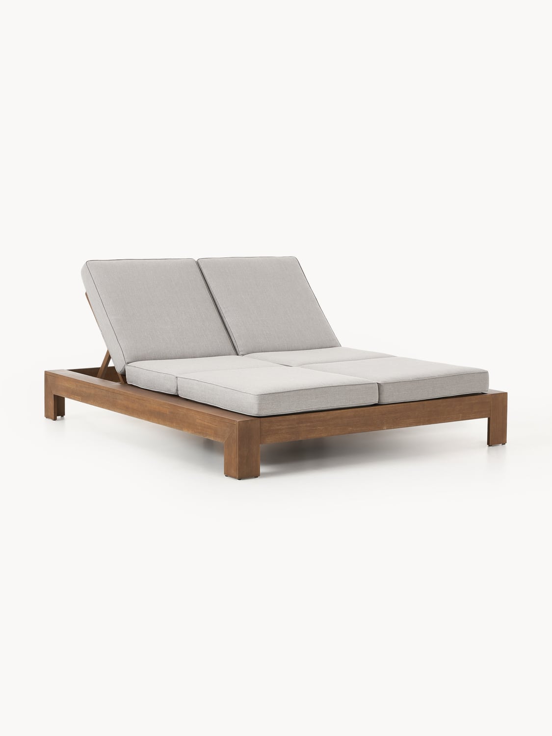 Joshua Double Sun Lounger in Acacia — Sage