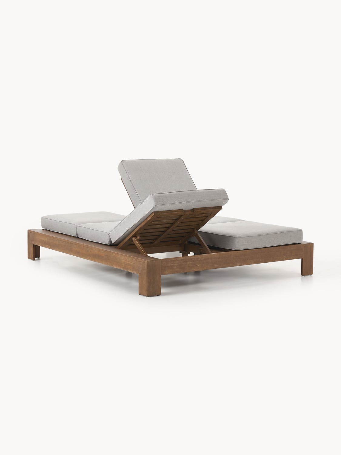 Joshua Double Sun Lounger in Acacia — Sage