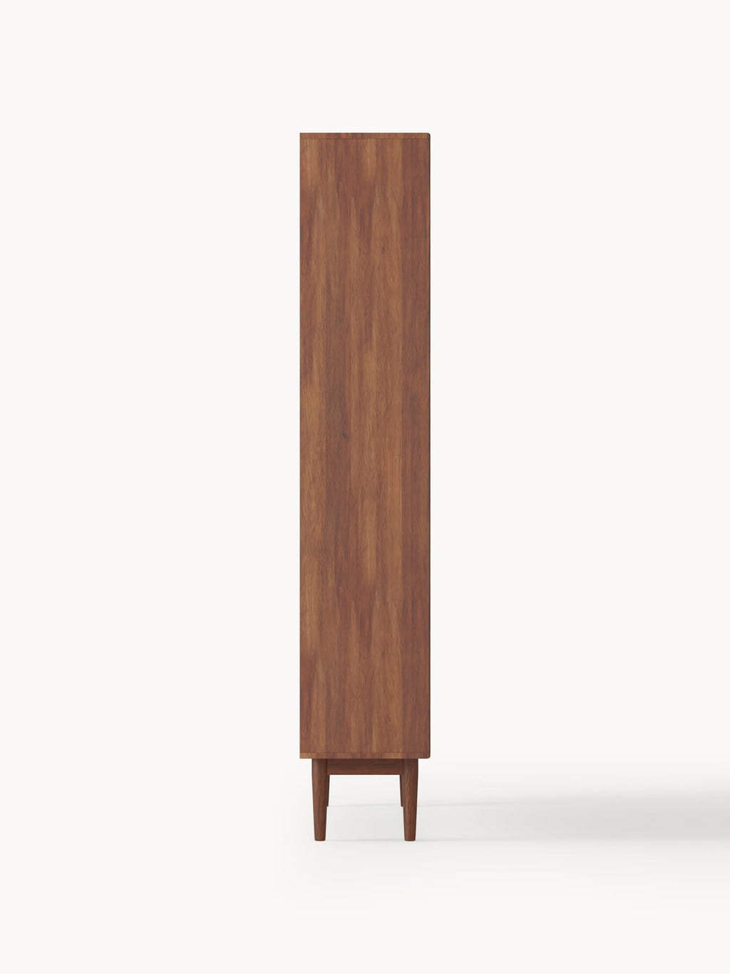 Paul Tall Shelving Unit in Mango Wood — Chocolate