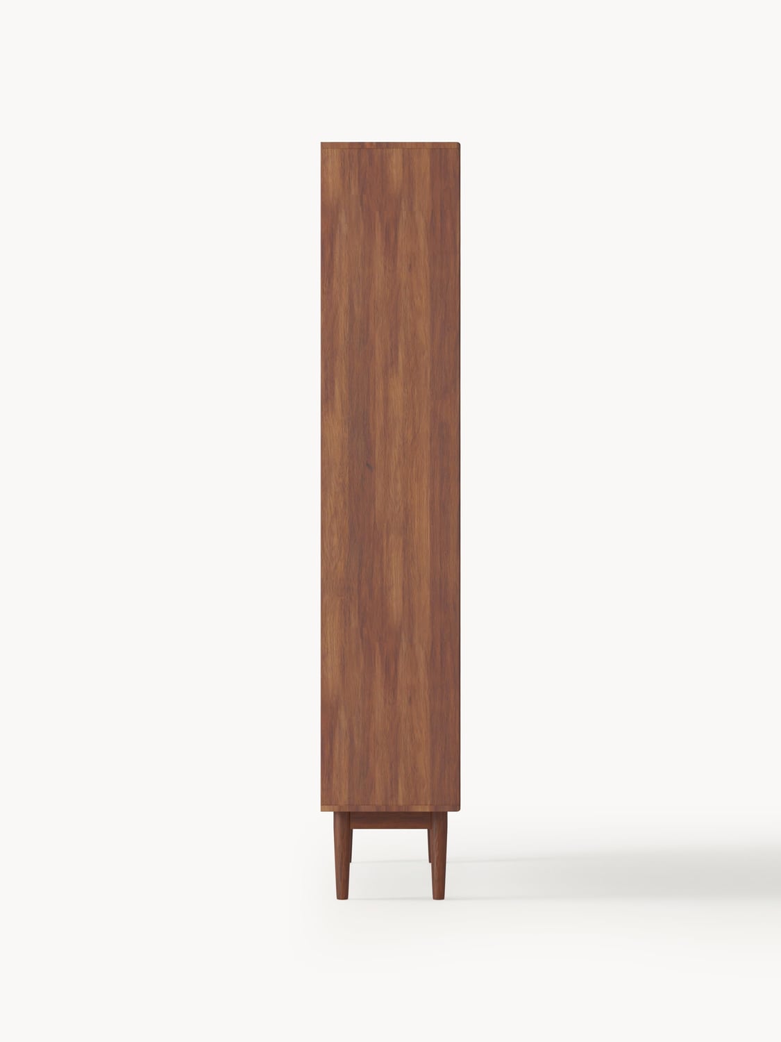 Paul Tall Shelving Unit in Mango Wood — Chocolate