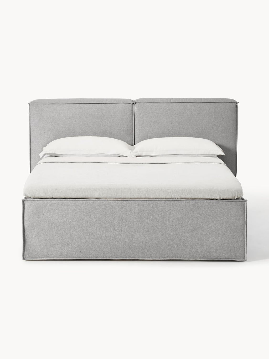 Lennon Box-Spring Bed — Lilac