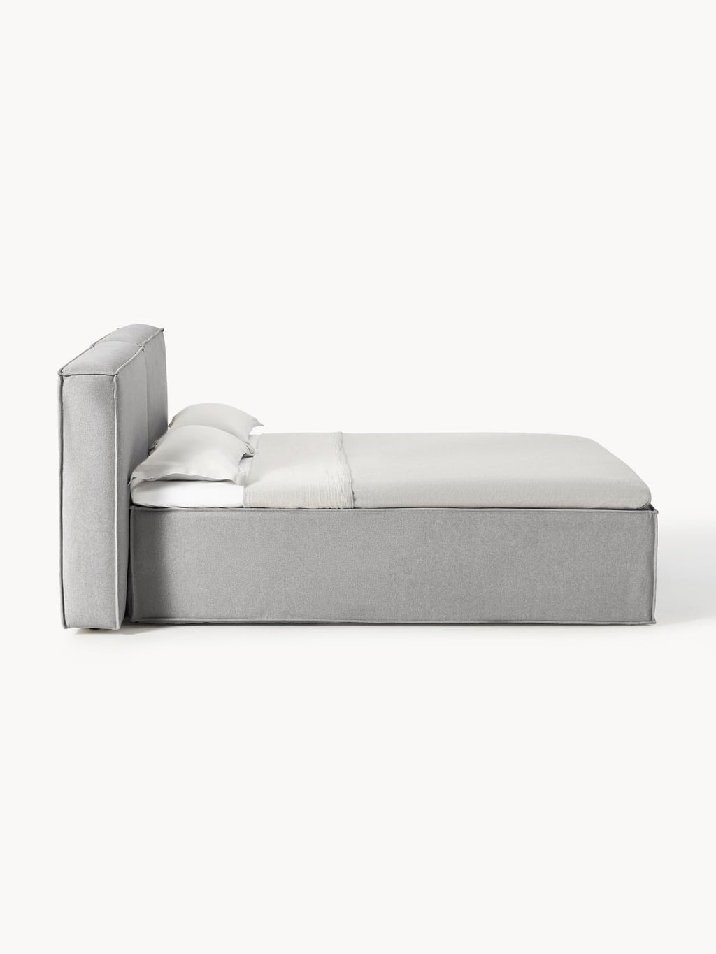 Lennon Box-Spring Bed — Lilac