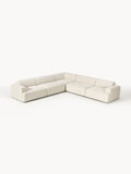 Melva Corner Sofa (4-seater) — Ivory