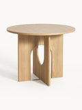 Apollo Round Dining Table, in various sizes — Camel