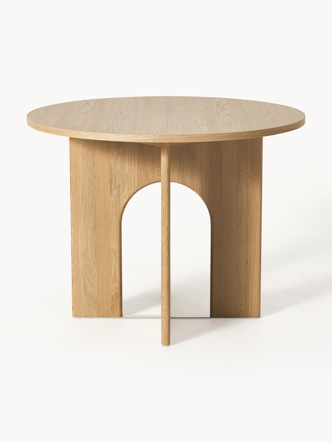 Apollo Round Dining Table, in various sizes — Camel