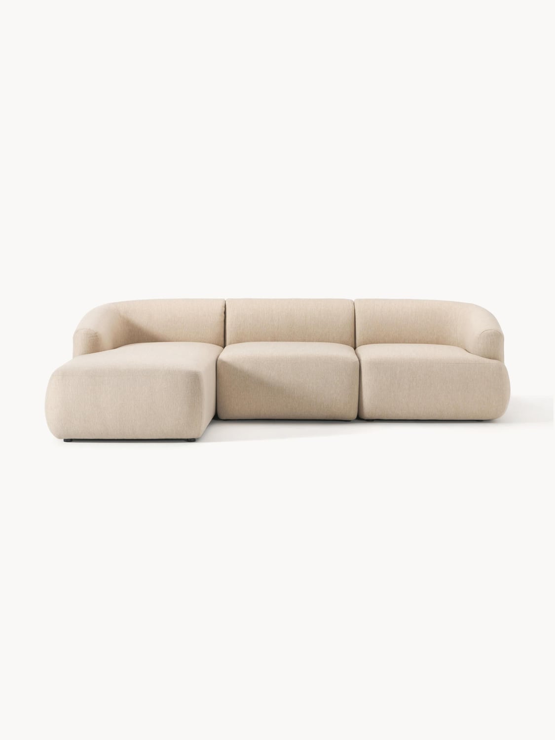 Sofia Modular Corner Sofa (3-seater) — Oatmeal