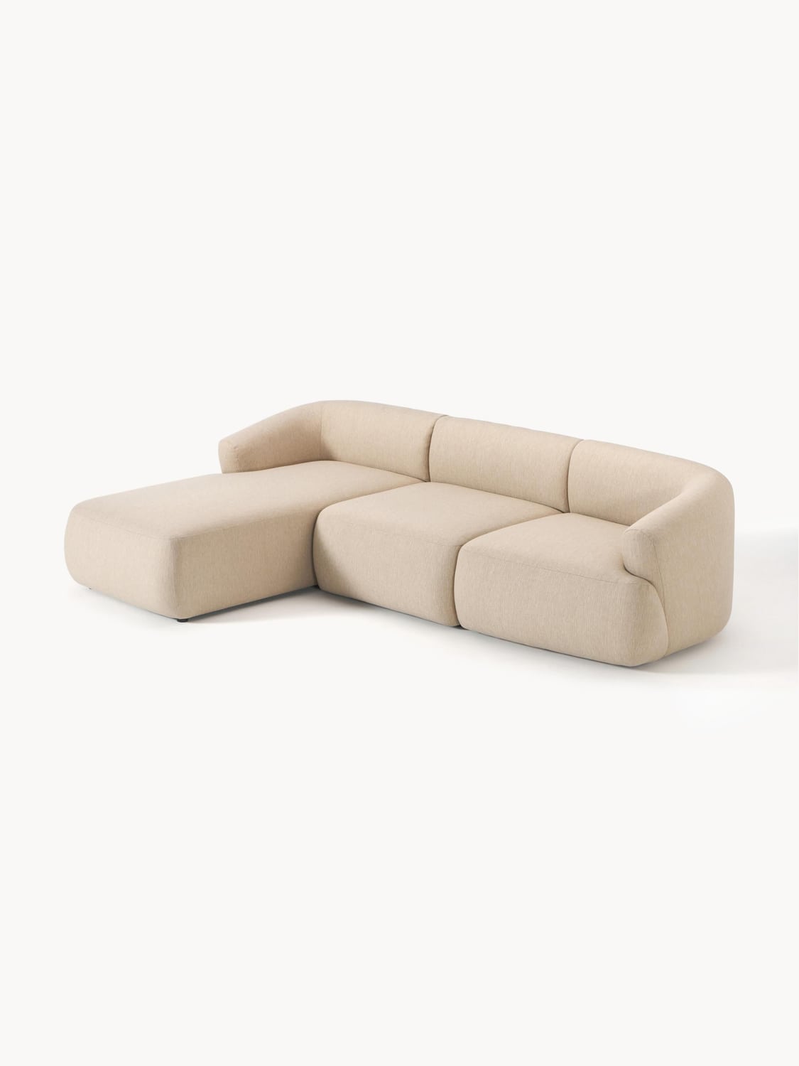 Sofia Modular Corner Sofa (3-seater) — Oatmeal