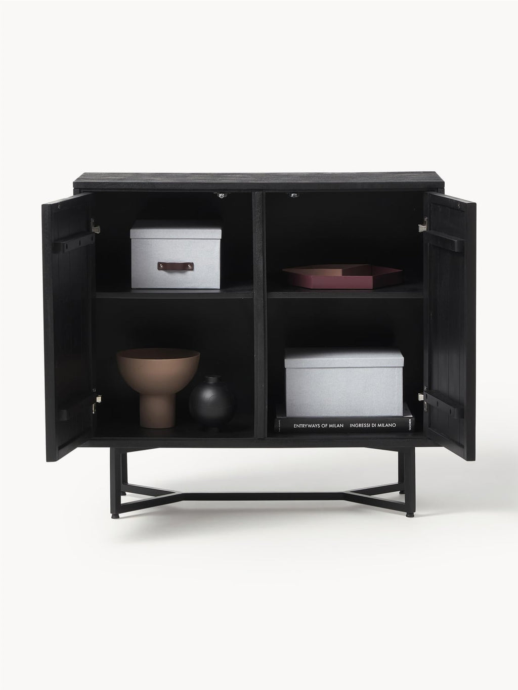 Luca Sideboard in Mango Wood — Graphite