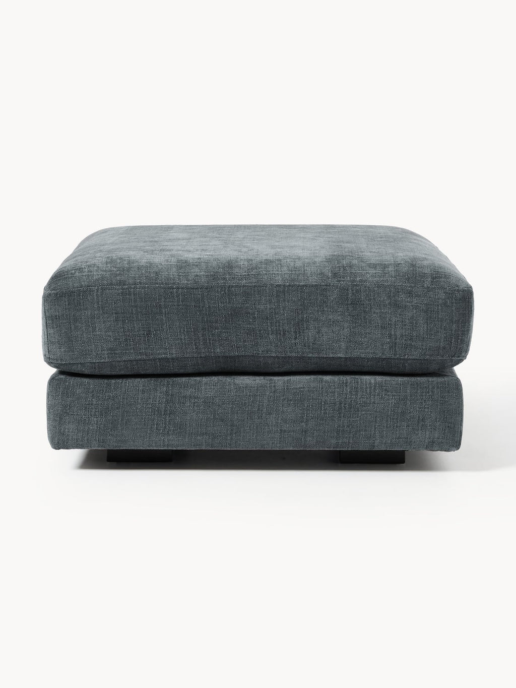 Tribeca Sofa Ottoman — Slate Grey