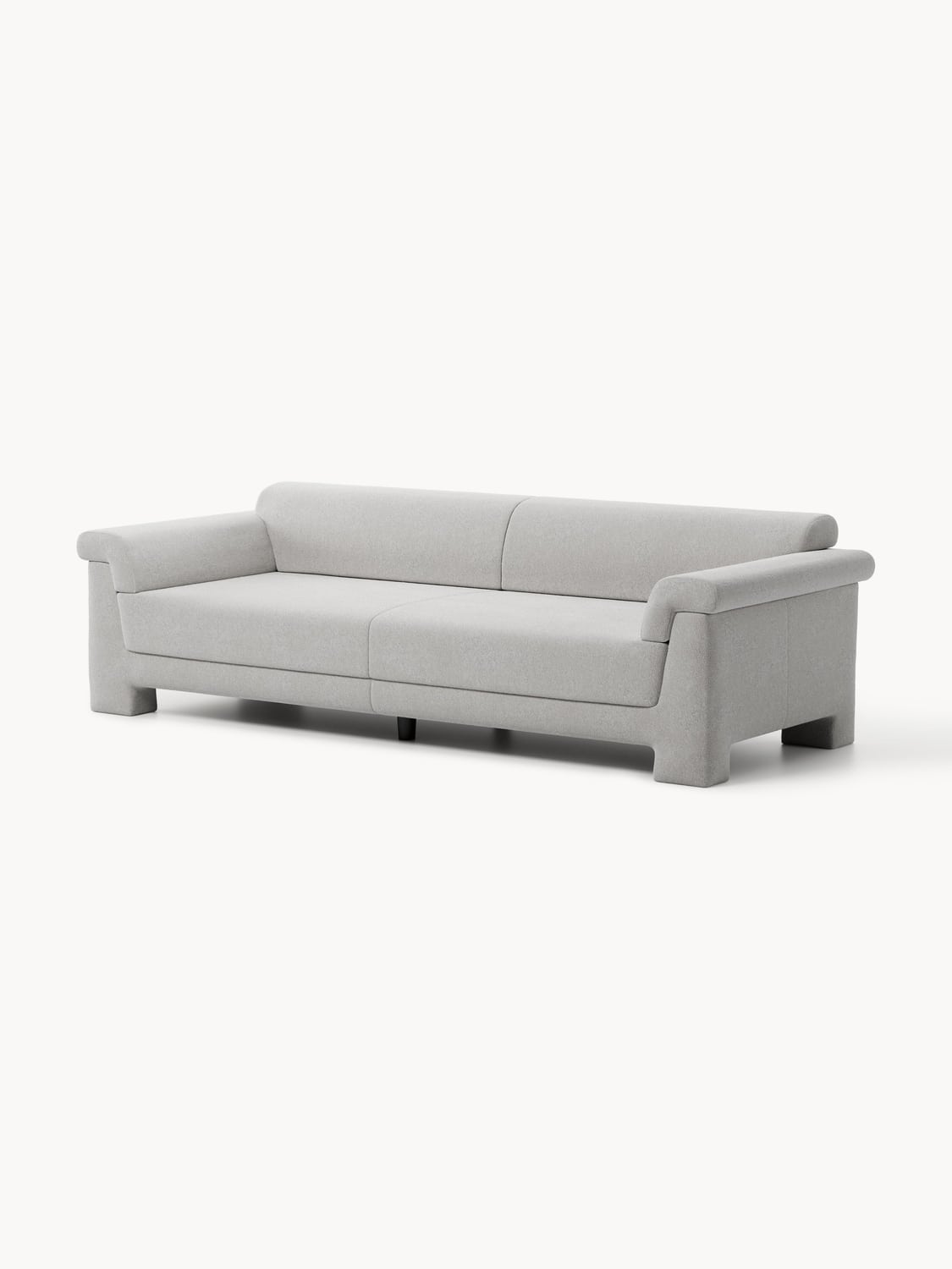Atlas Bouclé Sofa (3-seater) — Sage