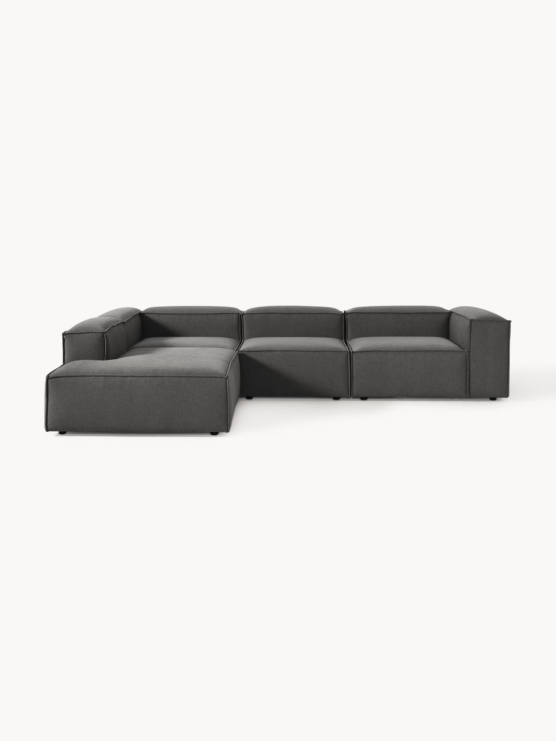 Lennon Modular XL Corner Sofa (4-seater) — Slate Grey