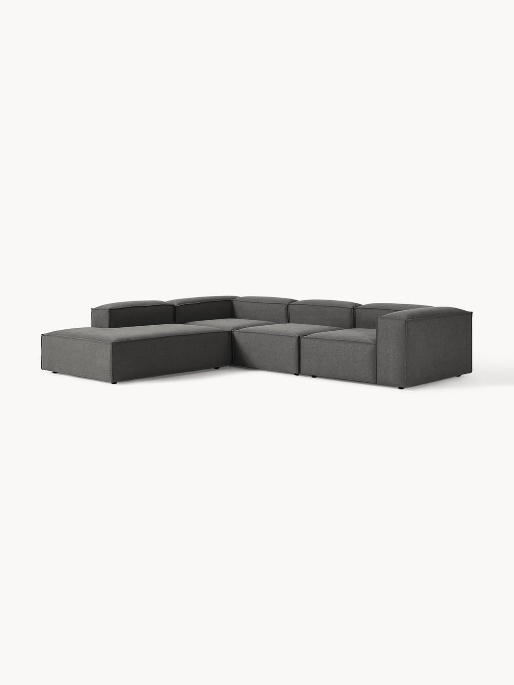 Lennon Modular XL Corner Sofa (4-seater) — Slate Grey
