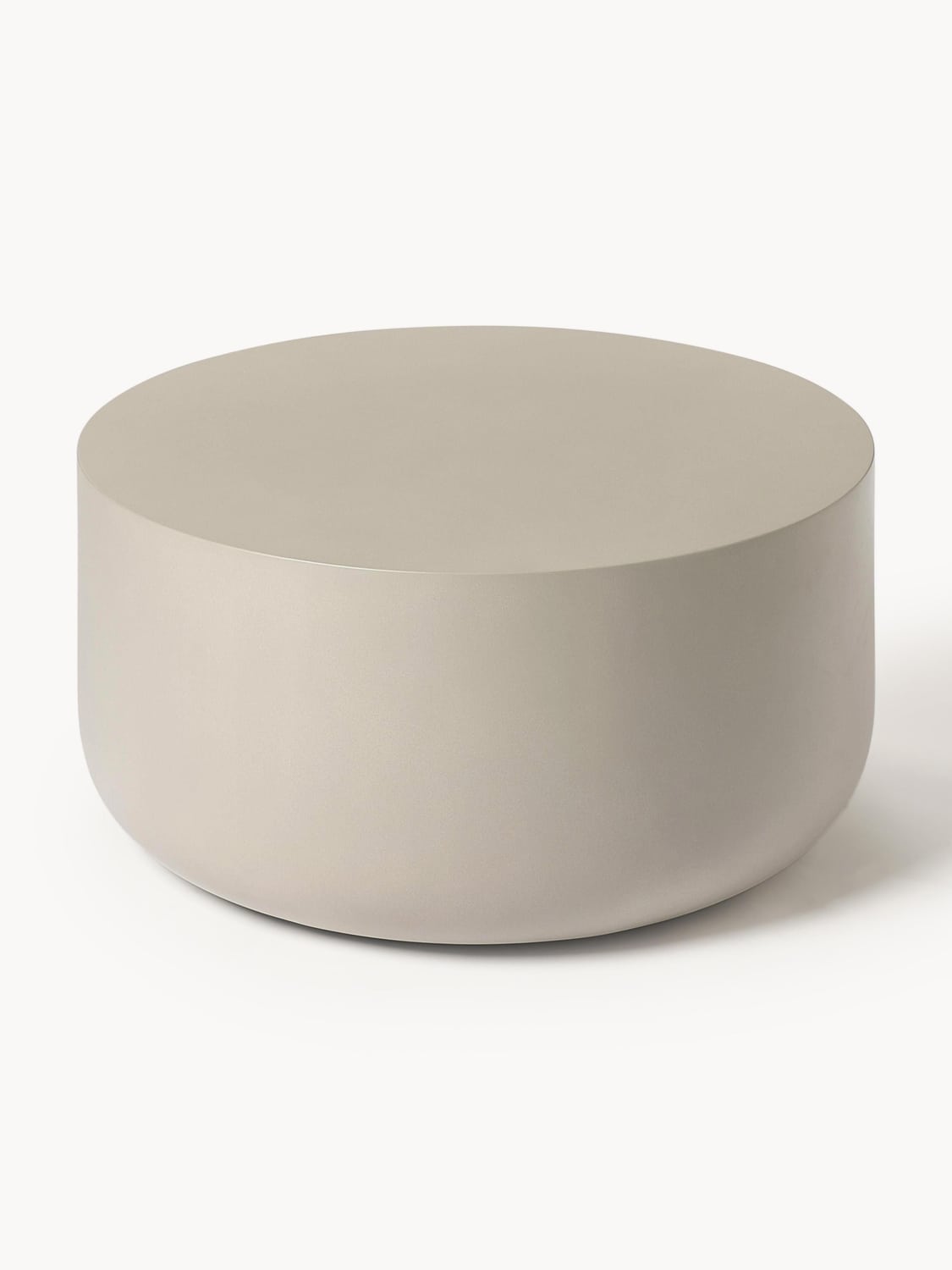 Rona Round Indoor & Outdoor Coffee Table — Oatmeal