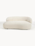 Alba Sofa (2-seater) in Teddy Bouclé — Off-White