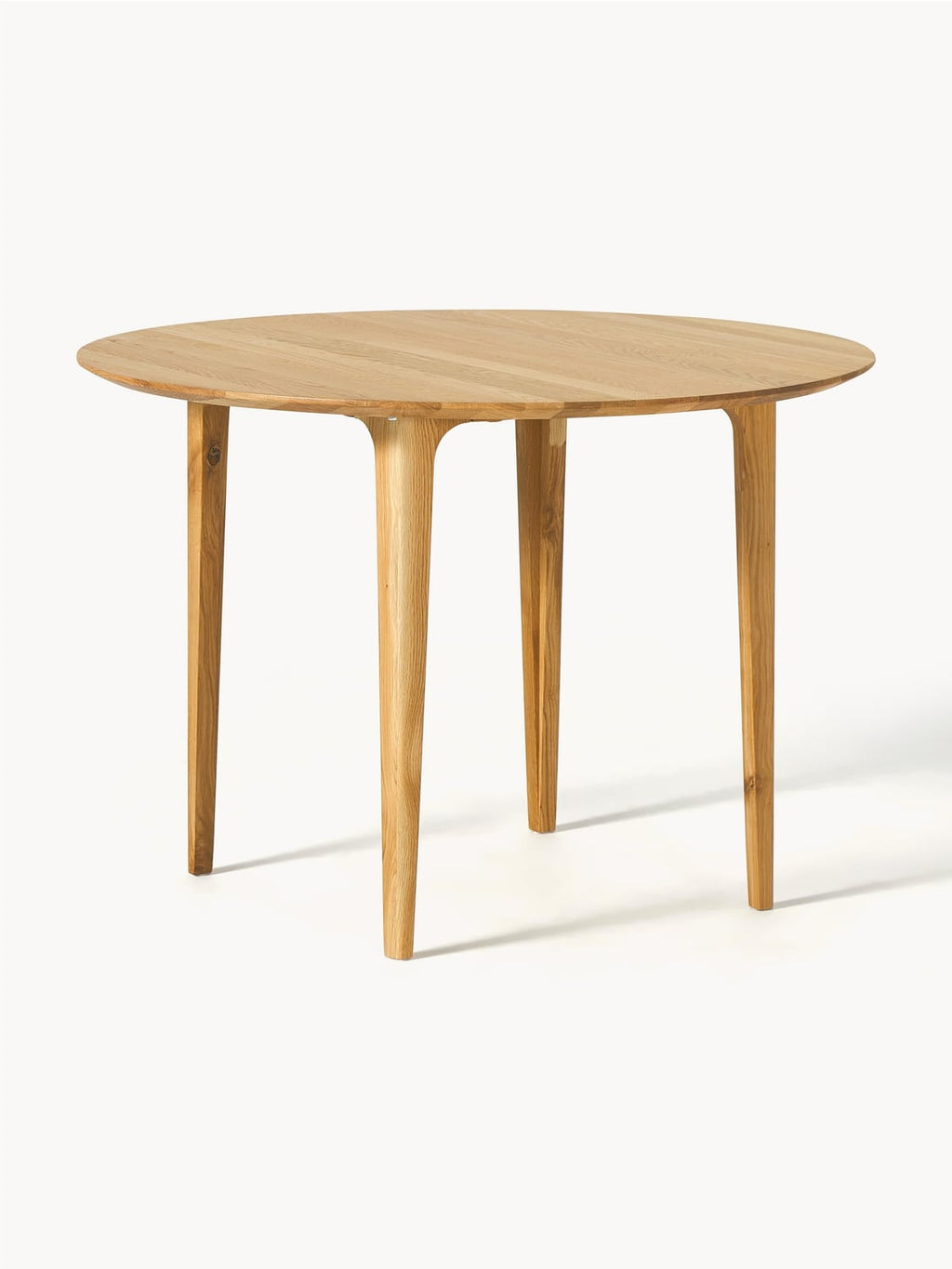 Archie Round Dining Table in Oak, Ø 110 cm — Dune